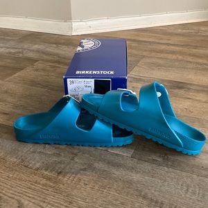 Arizona EVA Birkenstocks Turquoise